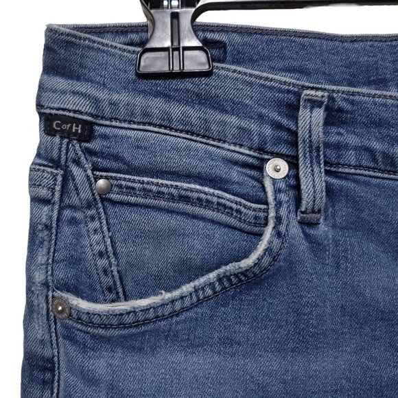 Citizens of Humanity Chrissy High Rise Skinny Jeans Women's Sz 30 Distressed - Picture 2 of 12